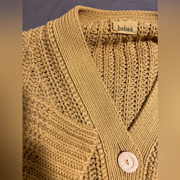 SOLD DO NOT BUY Babaa no18 cardigan (full-size) in Tamarind Tree - Picture 2 of 2
